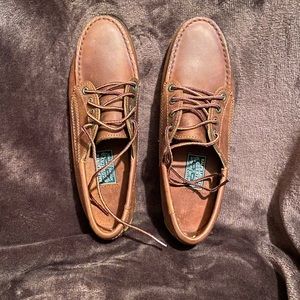 Ralph Lauren Leather Laced Loafers, 7 1/2 B,  NIB